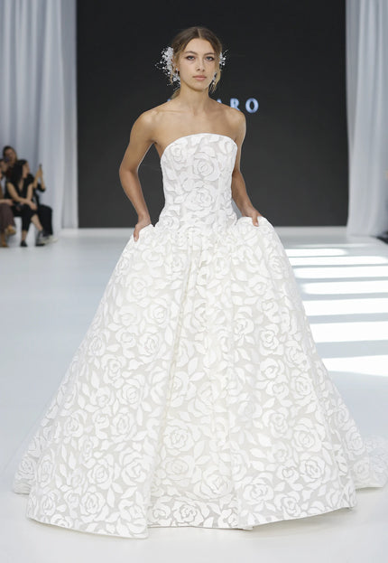 Lazaro Maison Perez Cyndy Wedding Dress