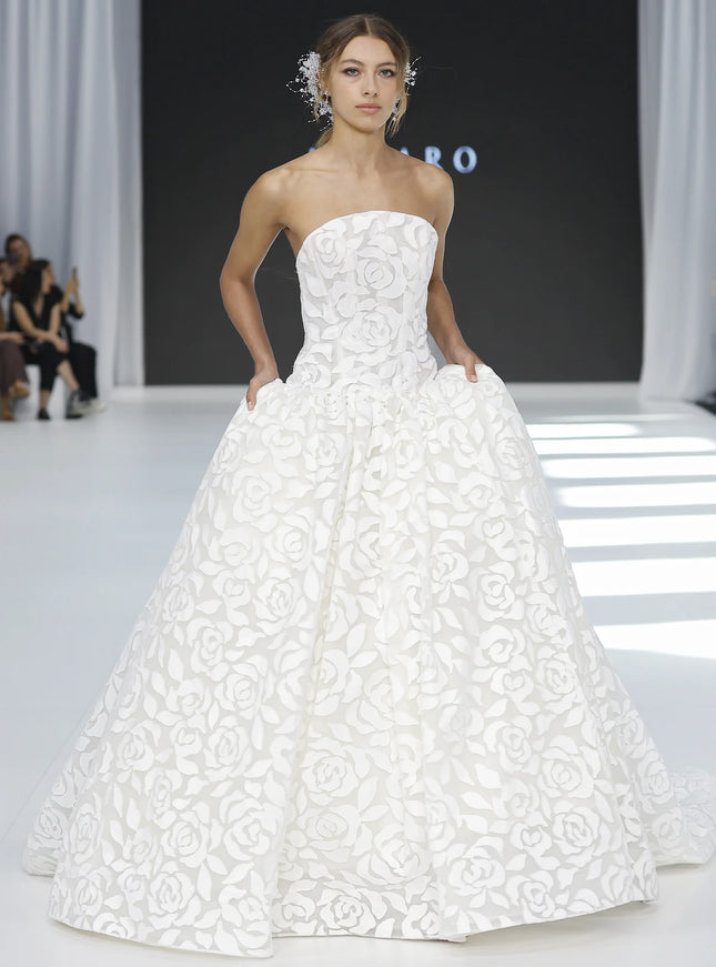 Lazaro Maison Perez Cyndy Wedding Dress