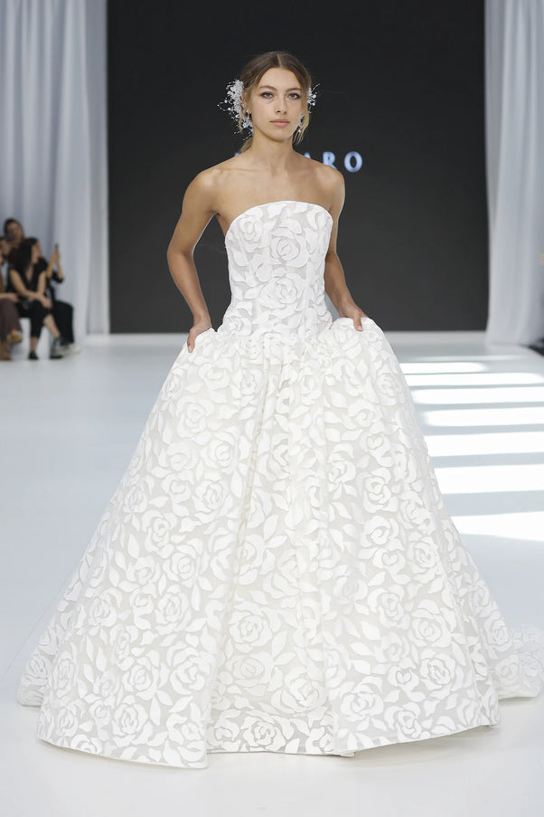 Lazaro Maison Perez Cyndy Wedding Dress