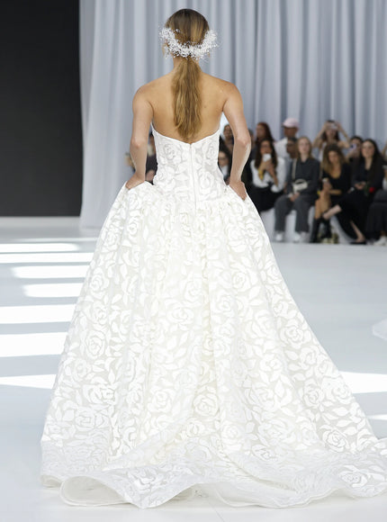 Lazaro Maison Perez Cyndy Wedding Dress