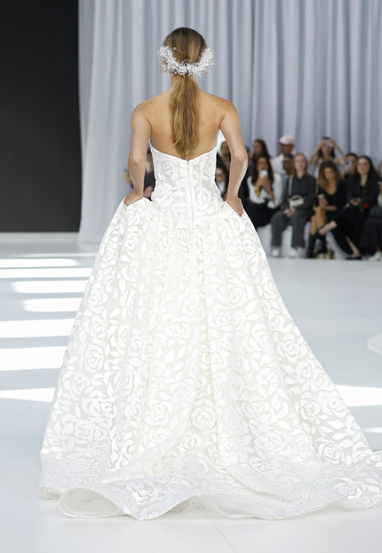 Lazaro Maison Perez Cyndy Wedding Dress