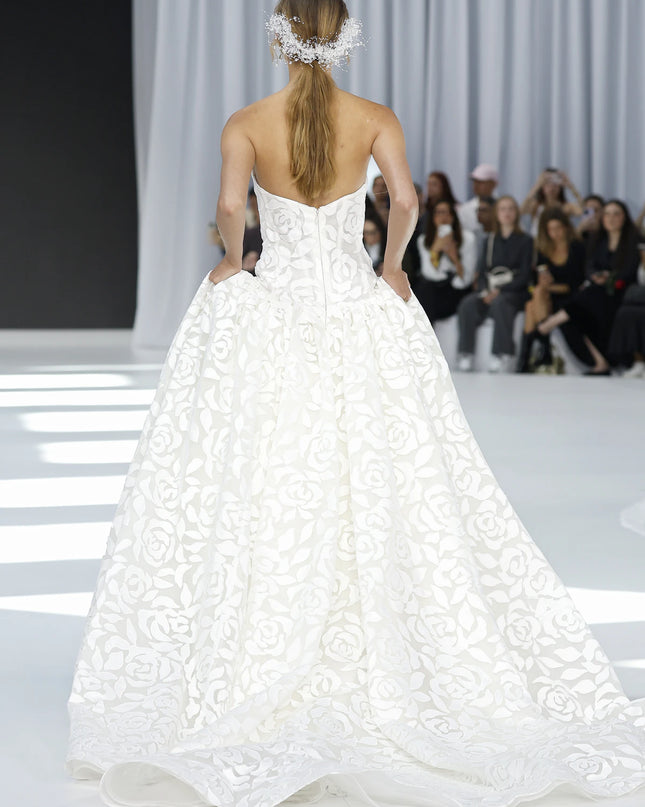 Lazaro Maison Perez Cyndy Wedding Dress