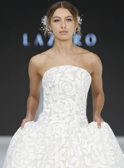 Lazaro Maison Perez Cyndy Wedding Dress