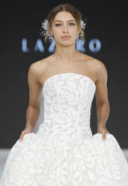 Lazaro Maison Perez Cyndy Wedding Dress