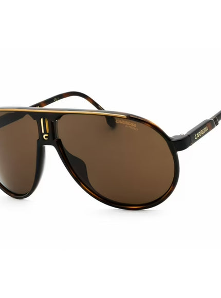 Carrera Aviator Shield Sunglasses, 62mm