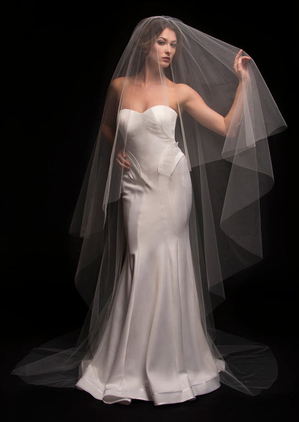 Catherine Two-Tier Cathedral Length Veil