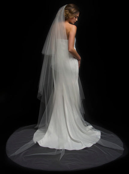Catherine Two-Tier Cathedral Length Veil