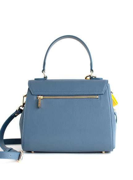 Cottontail Deep Blue Vegan Leather Bag
