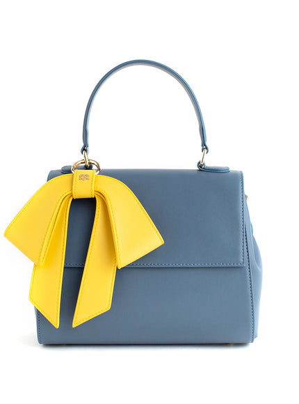 Cottontail Deep Blue Vegan Leather Bag Deep Blue