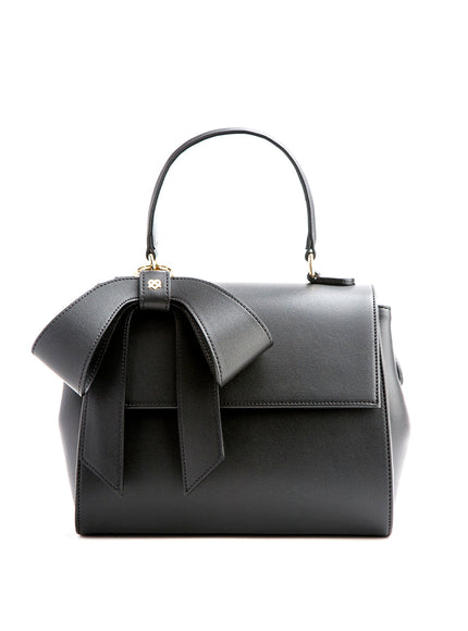 Gunas New York Cottontail Black Vegan Leather Bag Black
