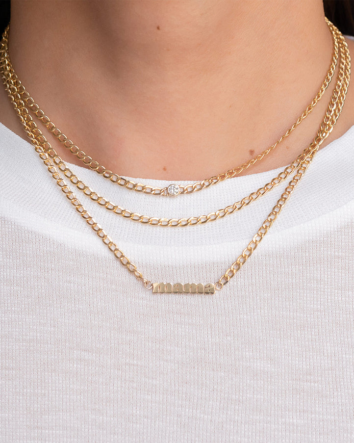 Zoe Lev Cuban Link Choker