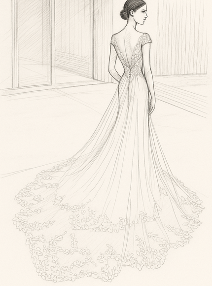 Custom Bridal Gown – A Wedding Dress Designed for You