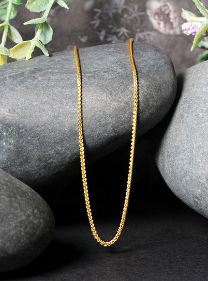 14k Yellow Gold Round Chain 1.2mm