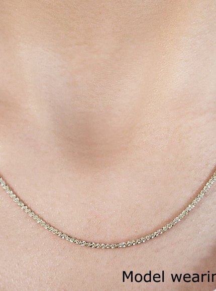 10k Yellow Gold Sparkle Chain 1.50 mm)