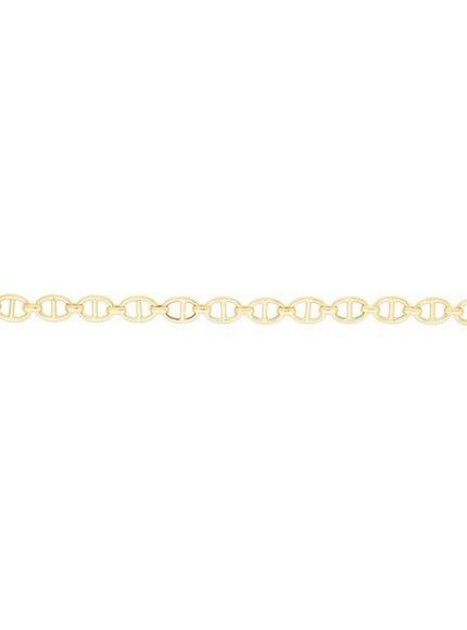 14k Yellow Gold High Polish Mariner Link Chain (8.8mm)