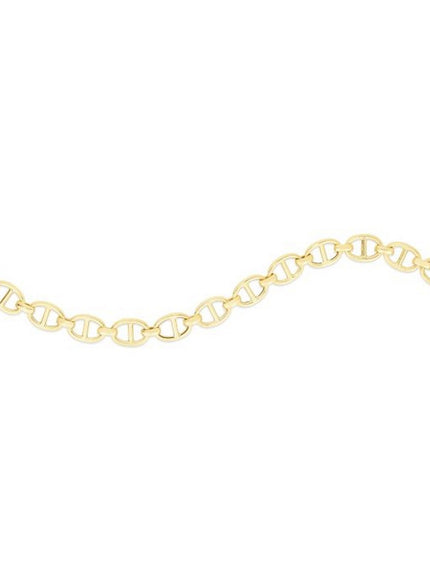 14k Yellow Gold High Polish Mariner Link Chain (8.8mm)