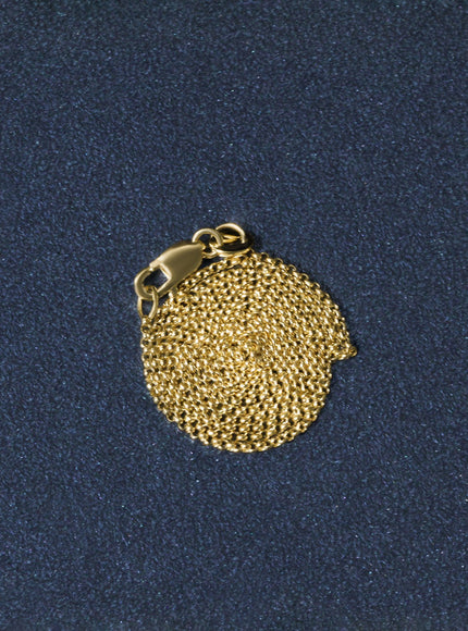 14k Yellow Gold Diamond Cut Rolo Chain 1.1mm