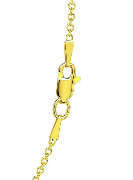 14k Yellow Gold Forsantina Lite Cable Link Chain 1.9mm