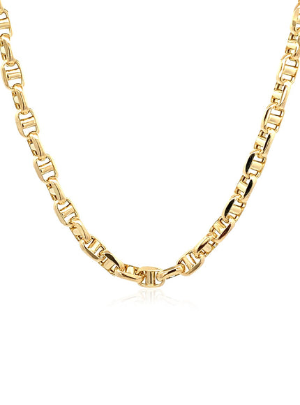 4.5mm 14k Yellow Gold Anchor Chain