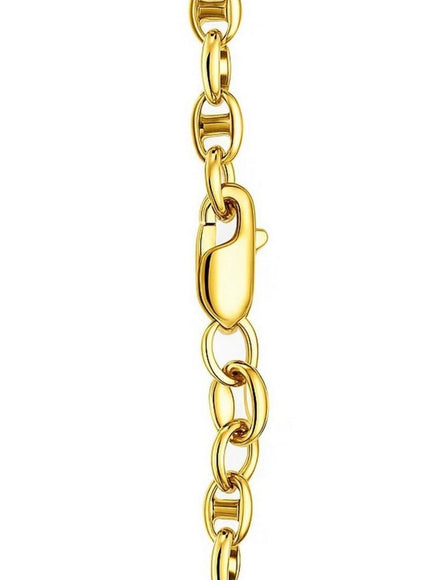 4.5mm 14k Yellow Gold Anchor Chain