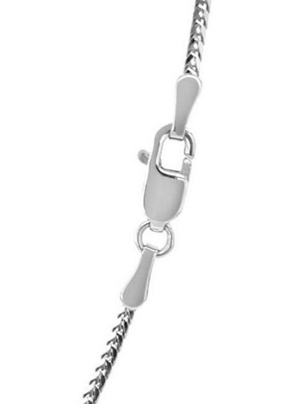 14k White Gold Franco Chain 1.2mm