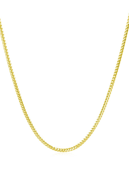 14k Yellow Gold Franco Chain 1.2mm