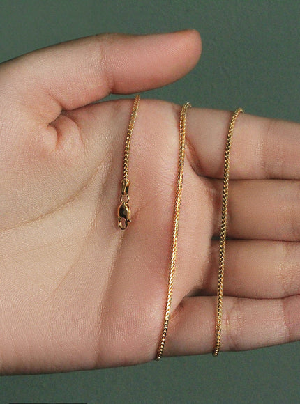 14k Yellow Gold Franco Chain 1.2mm