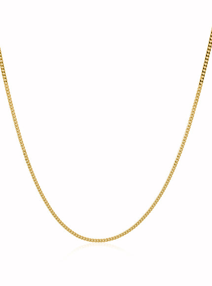 14k Yellow Gold Gourette Chain 1.0mm