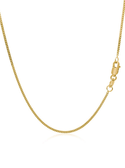 14k Yellow Gold Gourette Chain 1.0mm