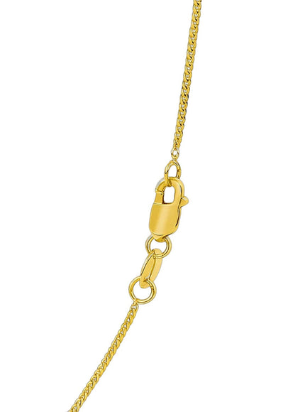 14k Yellow Gold Gourette Chain 1.0mm