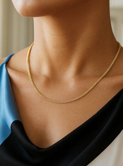 14k Yellow Gold Franco Chain 1.8mm