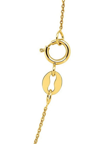 14k Yellow Gold Cable Link Chain 0.5mm