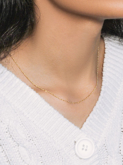 10k Yellow Gold Singapore Chain 1.0mm