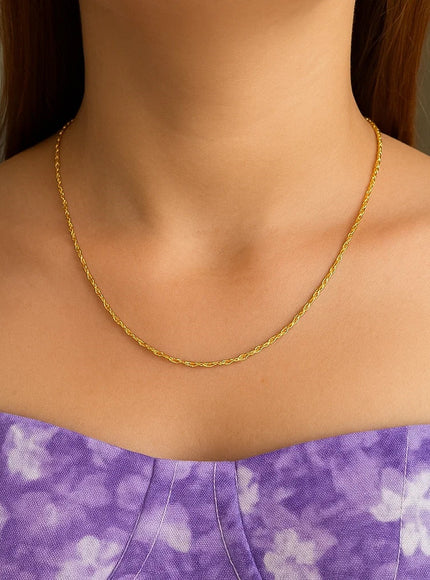 14k Yellow Gold Singapore Chain 1.0mm