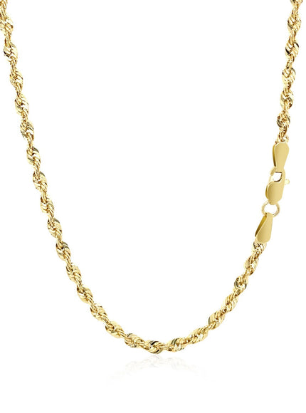 10K Yellow Gold Lite Rope Chain (2.50 mm)