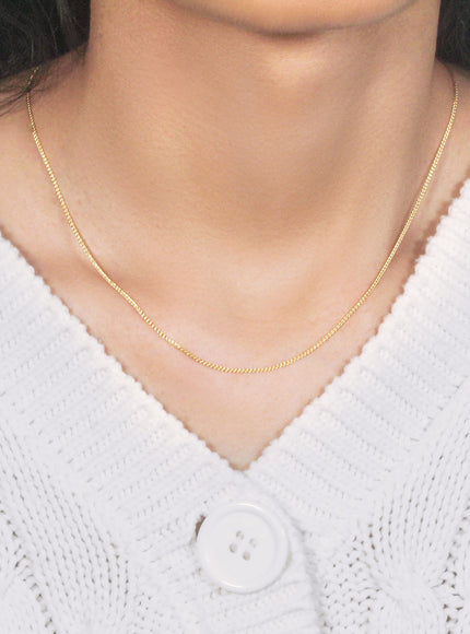 10k Yellow Gold Wheat Chain 1.0mm