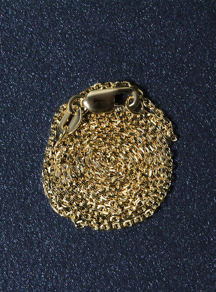 10k Yellow Gold Cable Chain 1.1mm
