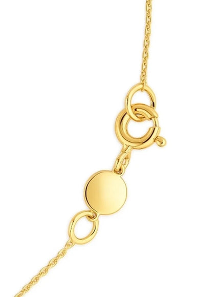 14K Yellow Gold Sagittarius Necklace
