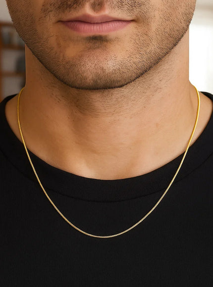 14k Yellow Gold Milano Chain 1.1mm
