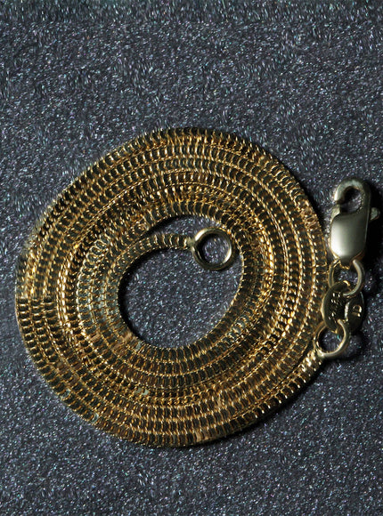 14k Yellow Gold Milano Chain 1.1mm