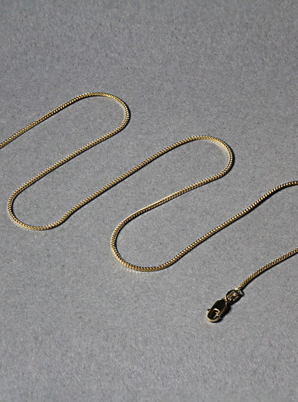 14k Yellow Gold Franco Chain 0.9mm
