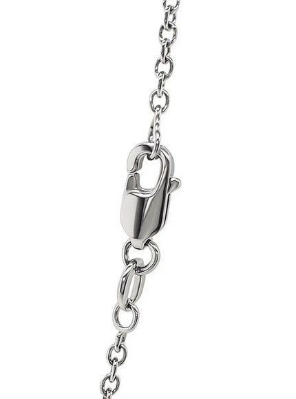 14k White Gold Diamond Cut Cable Link Chain 1.5mm