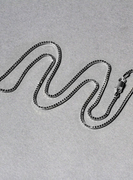 14k White Gold Ice Chain 1.3mm