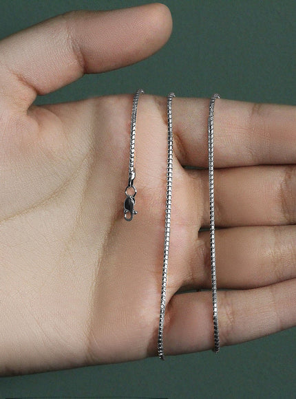 14k White Gold Ice Chain 1.3mm