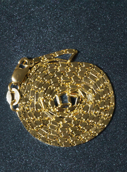 14k Yellow Gold Lumina Pendant Chain 1.0mm