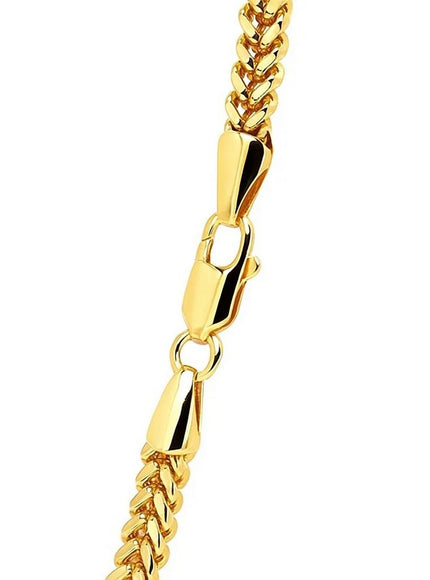 14k Yellow Gold Light Weight Wheat Chain (3.20 mm)