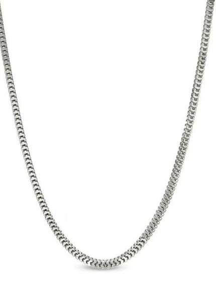 14k White Gold Milano Chain 1.1mm