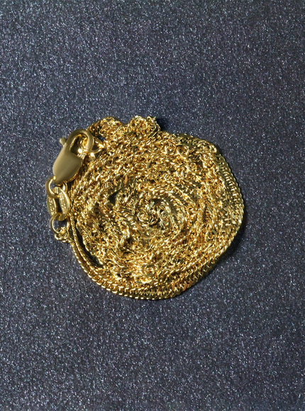 10k Yellow Gold Singapore Chain 1.8mm