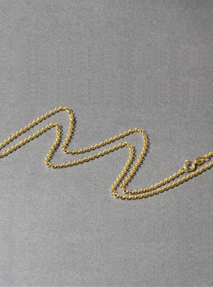 14k Yellow Gold Rolo Chain 1.9mm