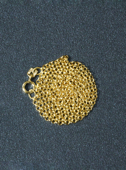 14k Yellow Gold Rolo Chain 1.9mm